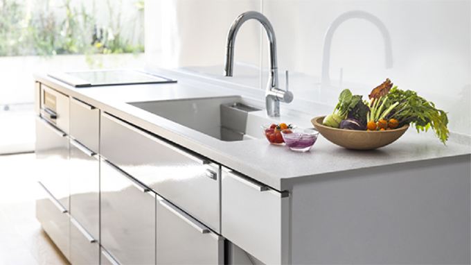 精心考慮的廚房工作