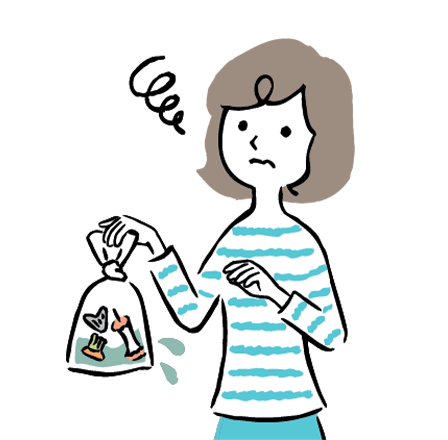 廚餘既要瀝水也麻煩,想立刻丟掉,但垃圾桶又太遠...